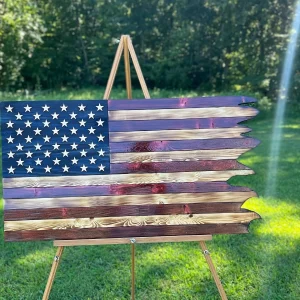 American Wavy Flag