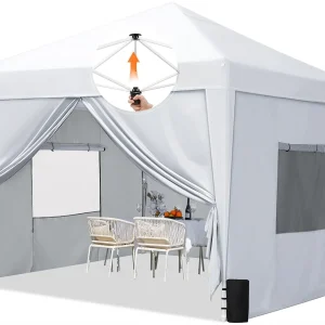 Privacy 10x10 Pop Up Canopy Tent
