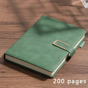 leather notebook with personalized soft cover