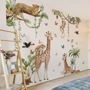 Adorable Woodland Creatures Wall Decals