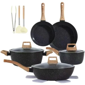 15 PCS Pots and Pans Set